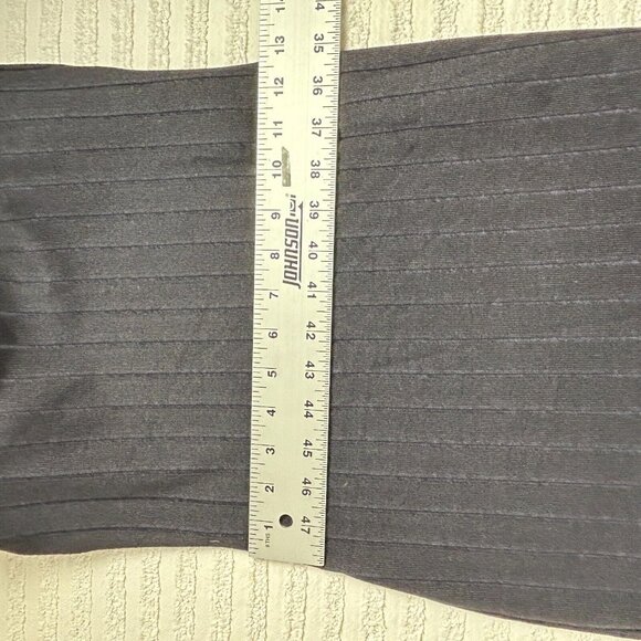 French Connection Women's Ribbed Polo Bodycon Mini Dress Popover Black Size 2 - Picture 8 of 9